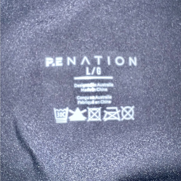 NWOT Perry Ellis Nation leggings women’s large - Picture 9 of 9